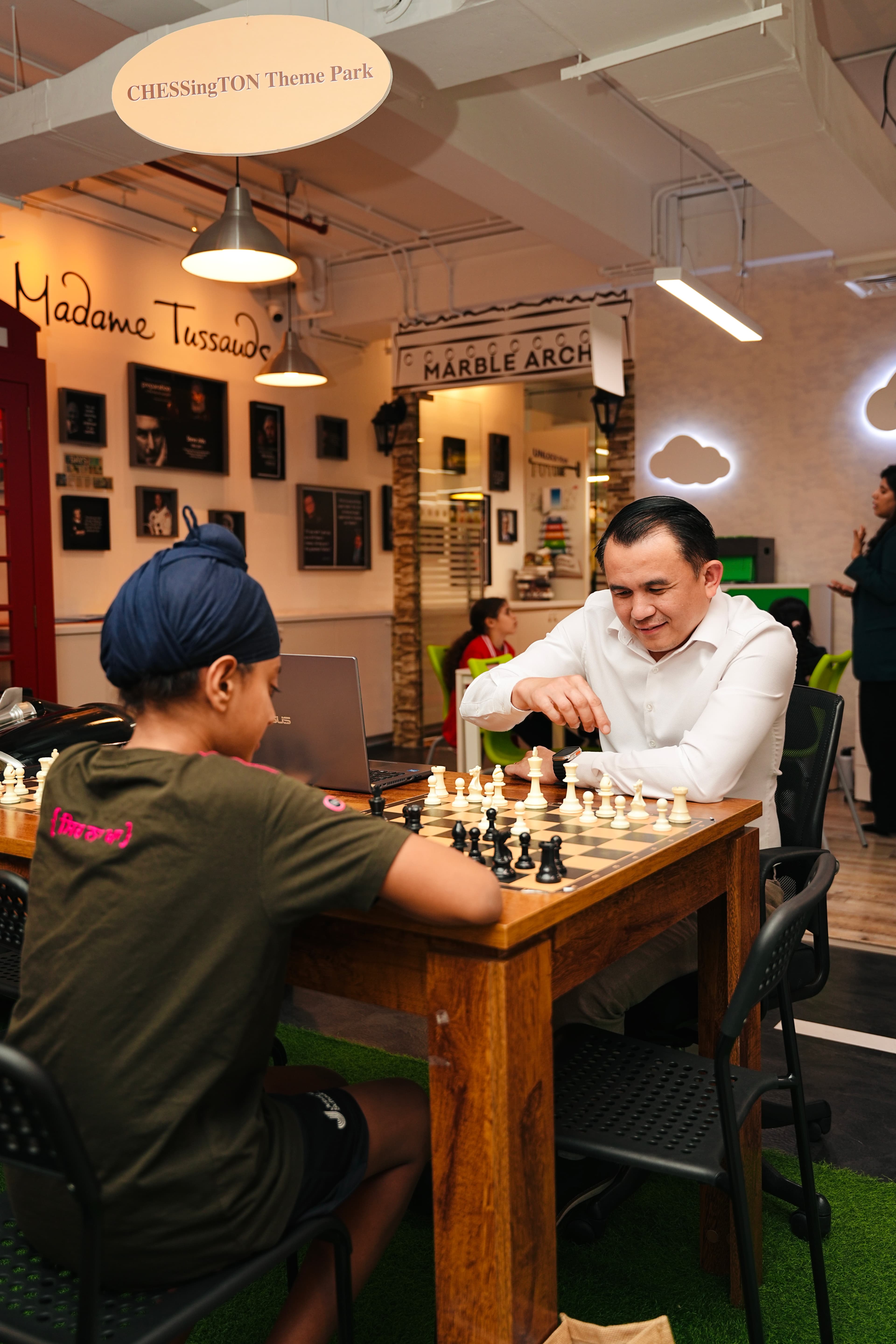 Chess and strategic thinking session at Improve ME Institute