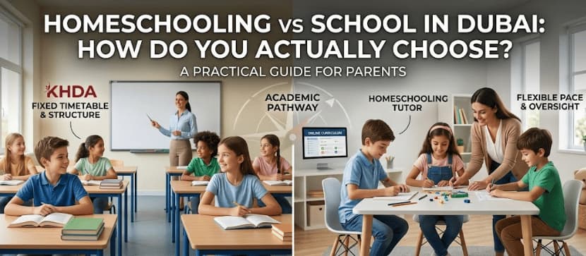 Homeschooling vs School in Dubai: How Do You Actually Choose?